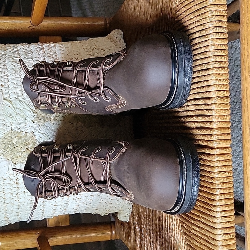 Wolverine Nolan composite toe, waterproof boots, brown, size 9M - Picture 2 of 15